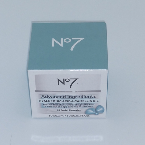 No7 Other - No7 Advanced Ingredients Hyaluronic Acid & Camellia Oil Facial Capsules